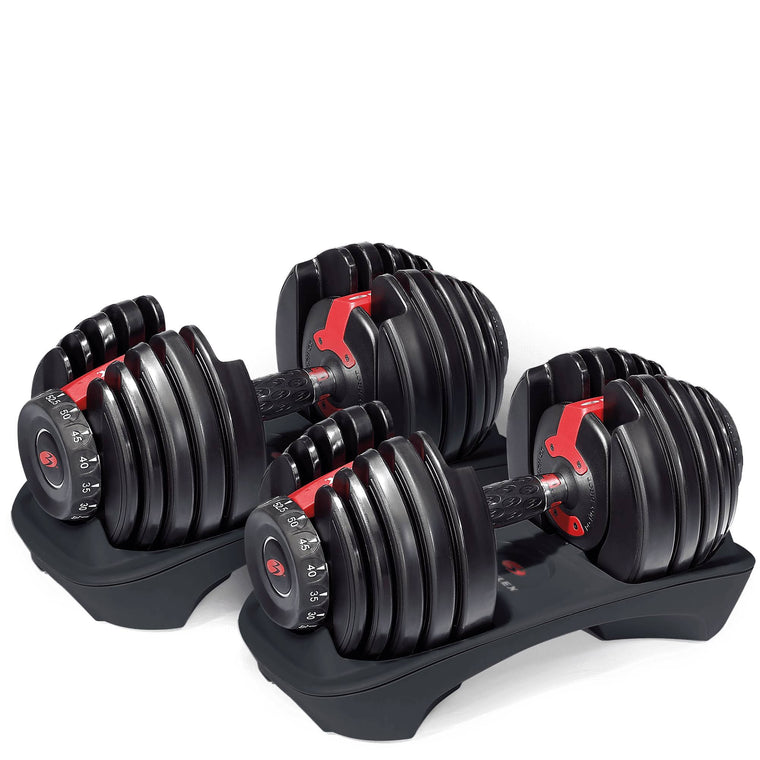 Bowflex SelectTech 552 Adjustable Dumbbell Set for Customizable Strength Training