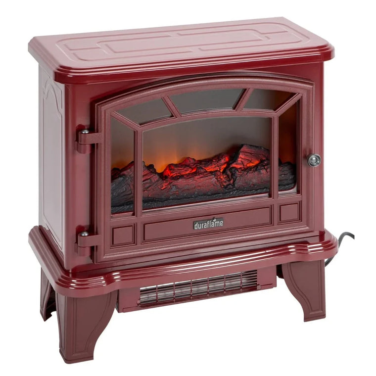 Duraflame DFI-550-22-03 Electric Stove Fireplace Heater with Infrared Quartz Heating